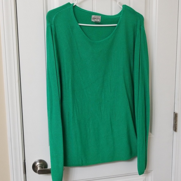 Chico's Sweaters - Chico's green comfy sweater